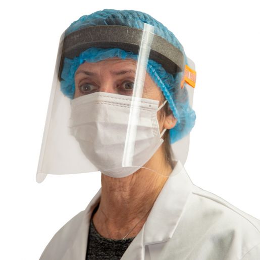 #FSH Superior FDA Authorized Class 1 Medical Grade Disposable Face Shield w/ Contoured Polyurethane Foam Band